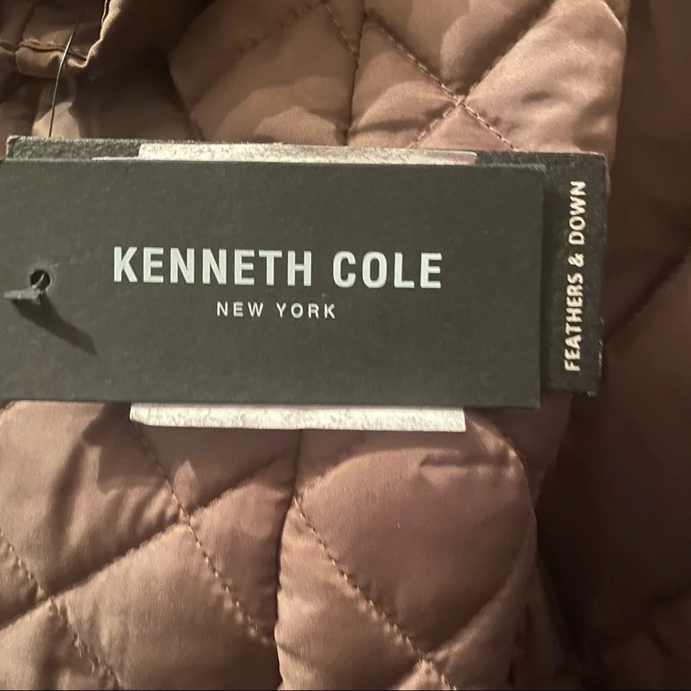 Kenneth Cole NY Faux Fur Trimmed Hood Puffer Coat - Picture 11 of 12